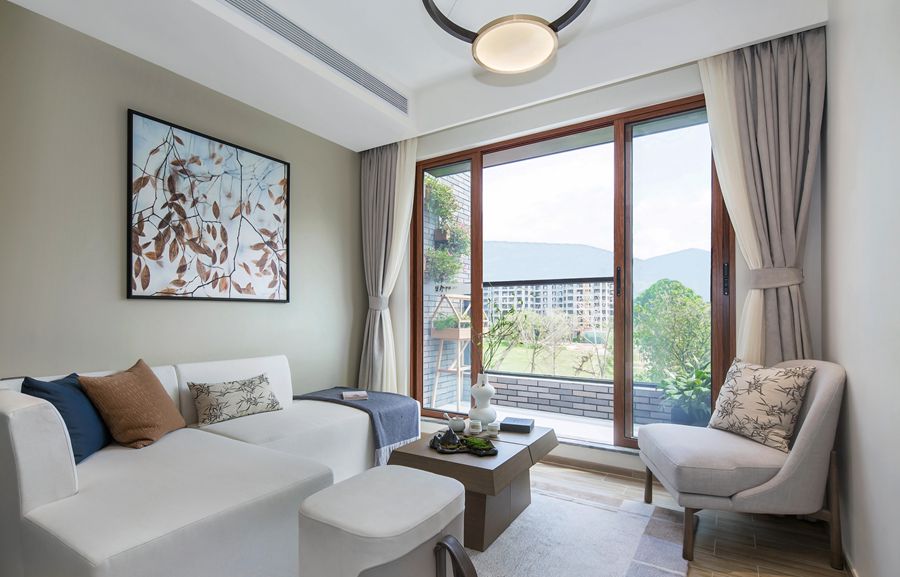 小庭幽院，竹影婆娑：万科湖畔公园微墅-12