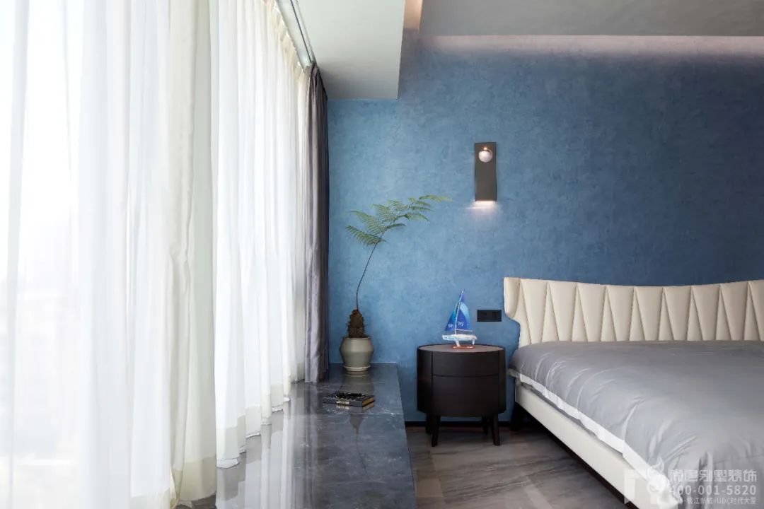 以“自然,水,帆”为主题的现代简约别墅设计丨中国杭州丨尚层别墅装饰-41