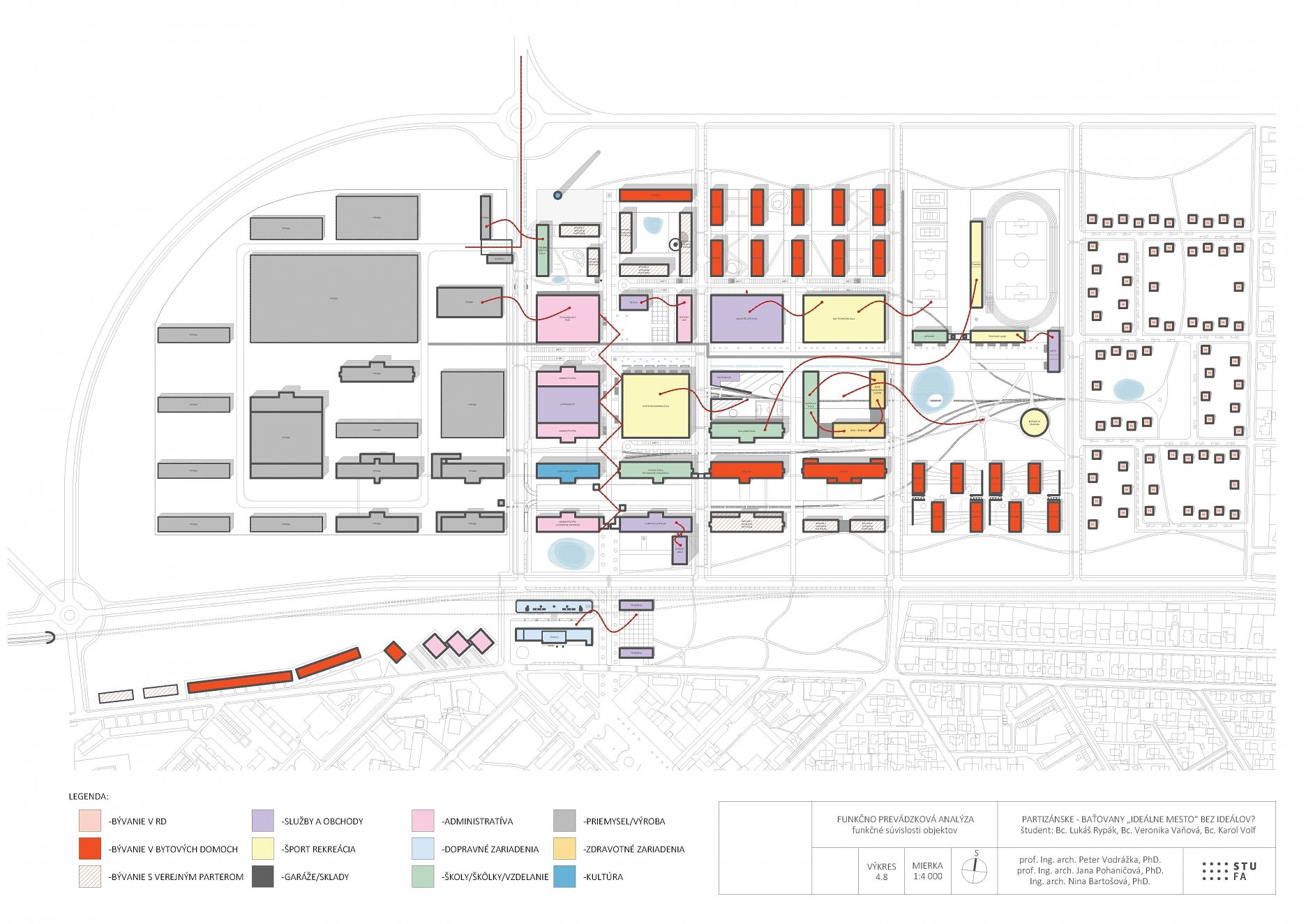 Partizánske  Baťovany工业区复兴设计方案丨斯洛伐克丨Bc. Lukáš Rypák等三人团队,与教授合作-60