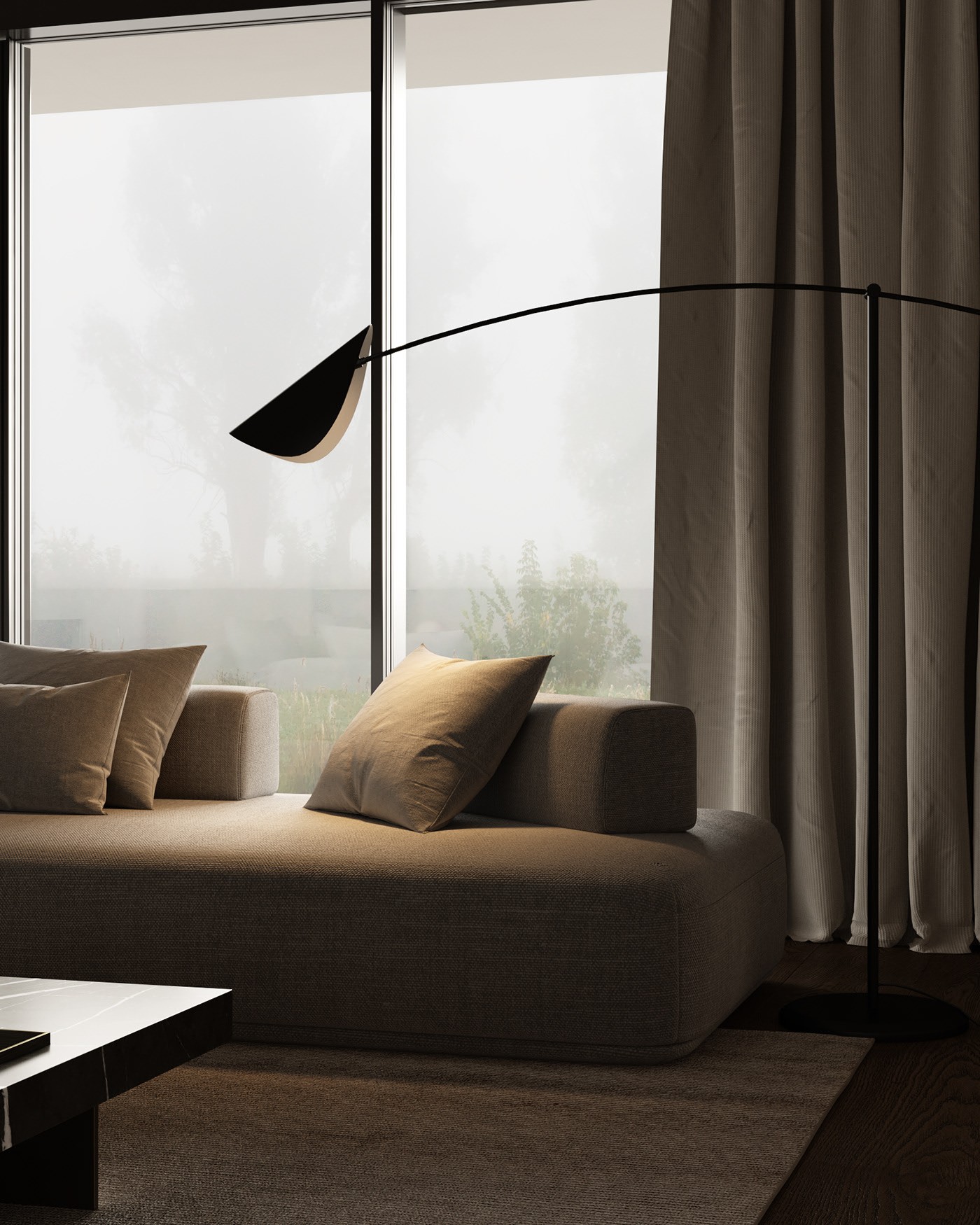 极具质感的原色空间 舒适温柔！-4