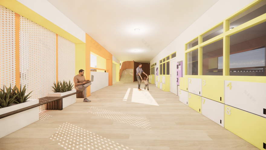 适应新冠疫情的特殊需求学校设计-7