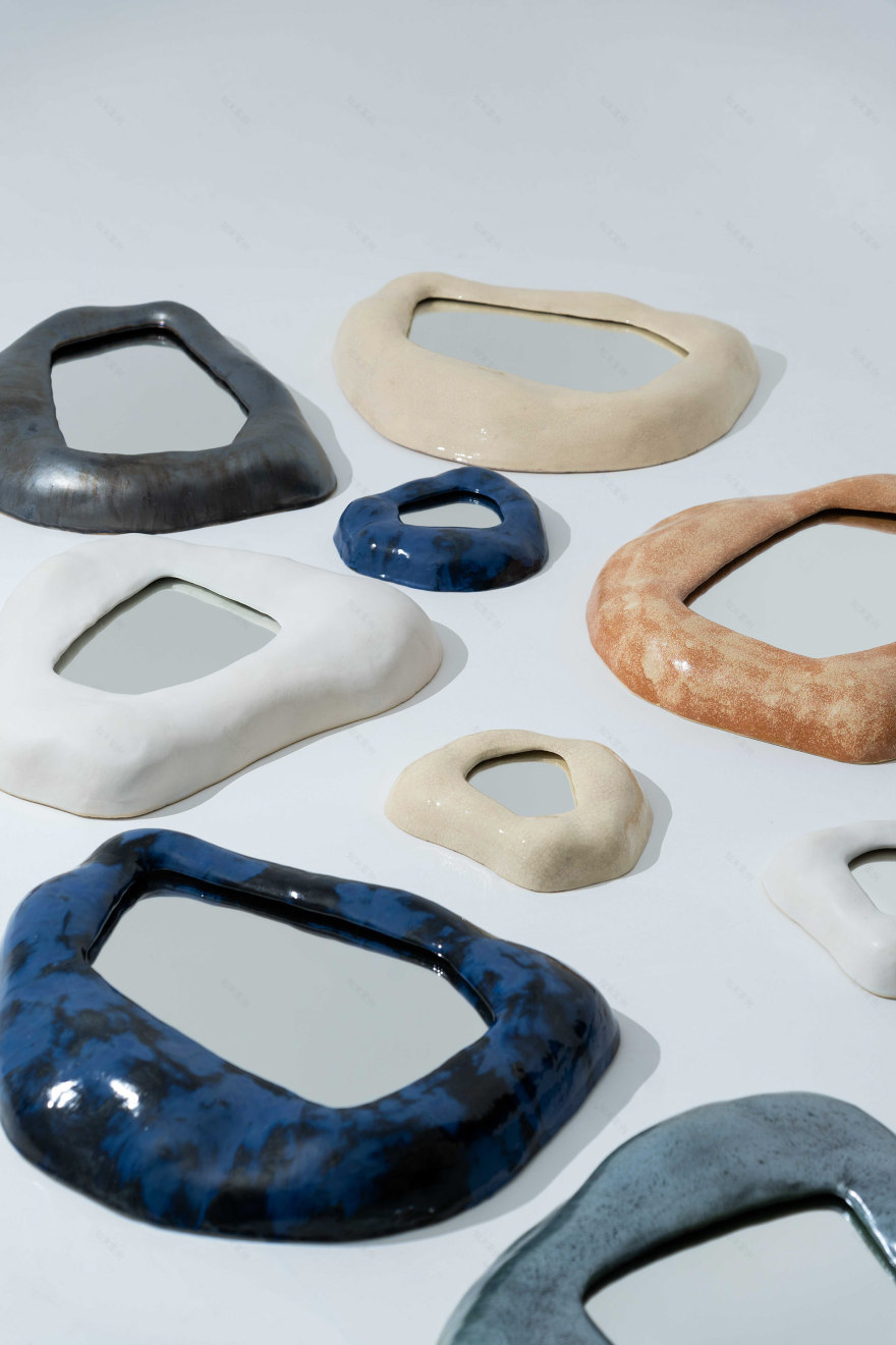 “DOVKOLA”陶瓷框镜子和桌子系列丨乌克兰-18