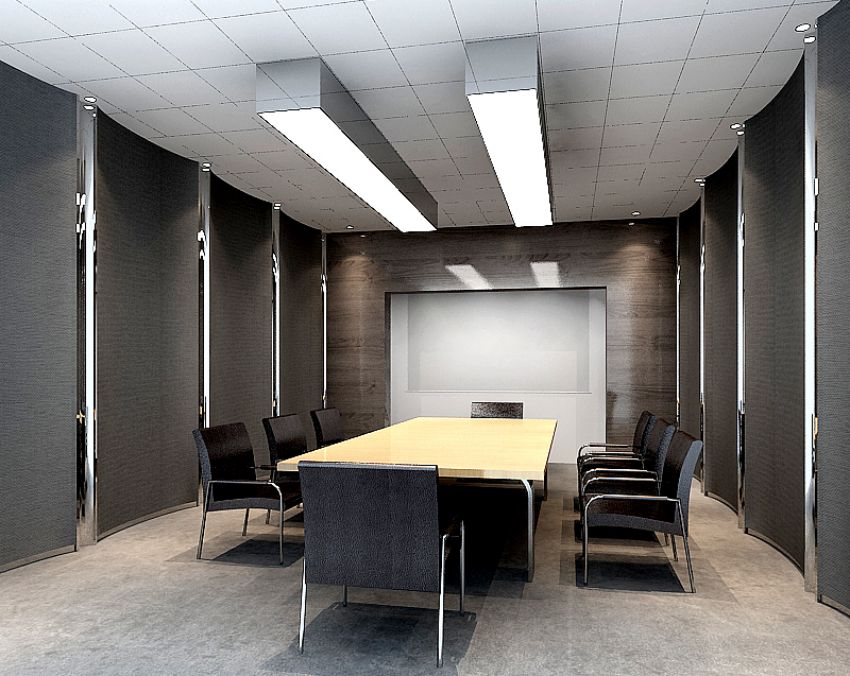 西安科技类办公室装修设计案例-3