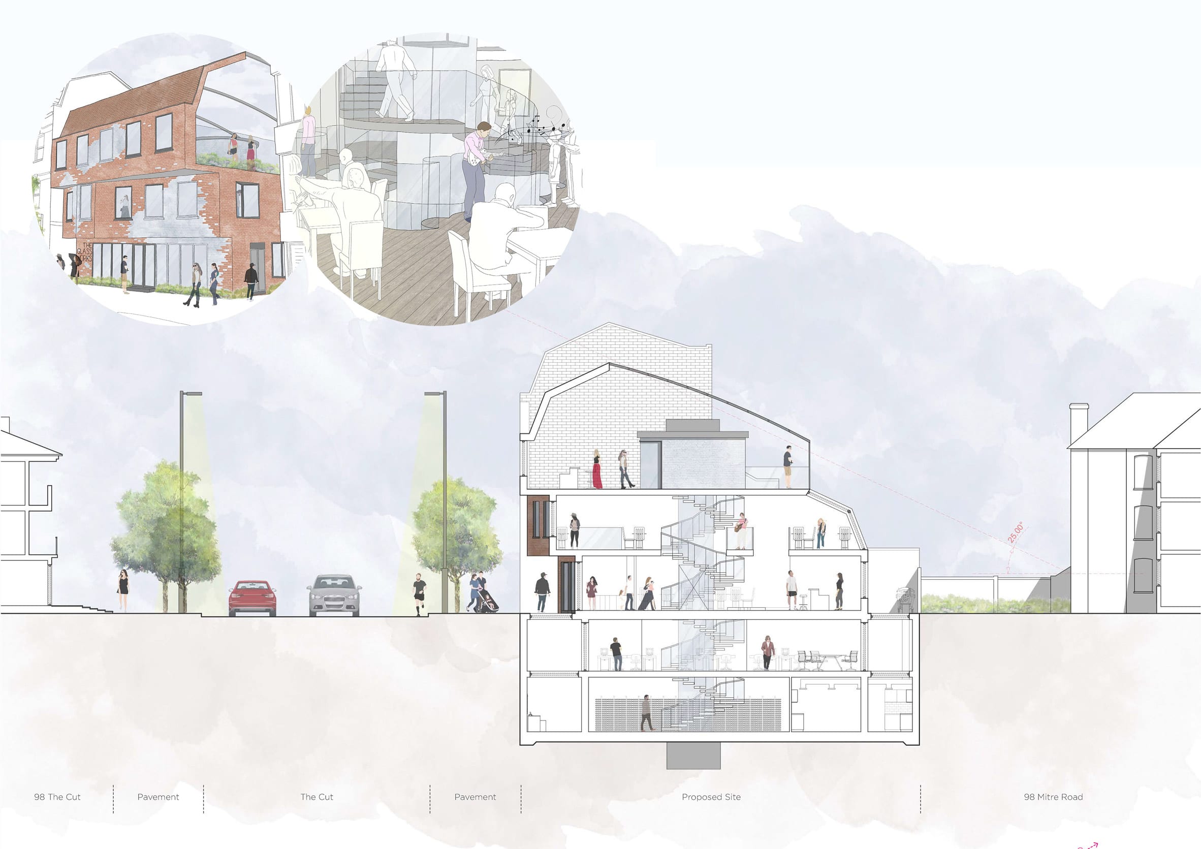 伦敦南岸大学建筑系学生展 | 混凝土游乐场等 18 个项目亮点纷呈-11