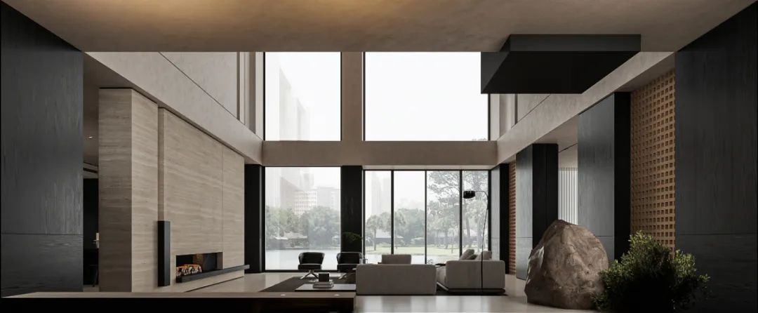 极简主义别墅豪宅空间设计丨中国临沂丨Yinji Space Design-12