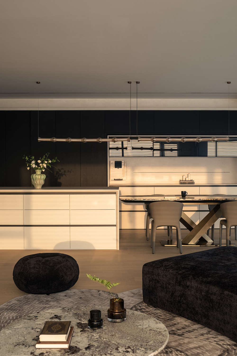 长安首府316㎡平层空间设计丨中国西安丨U.AN由恩设计-22