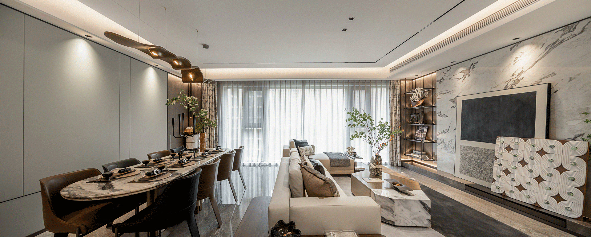 中铁诺德国礼苏州 147 户型样板间丨中国苏州丨北京靳朝晖设计有限公司-0