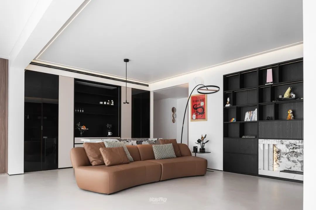 精神同频 · 胡剑设计师的现代空间艺术丨中国西安丨增减创意设计-21