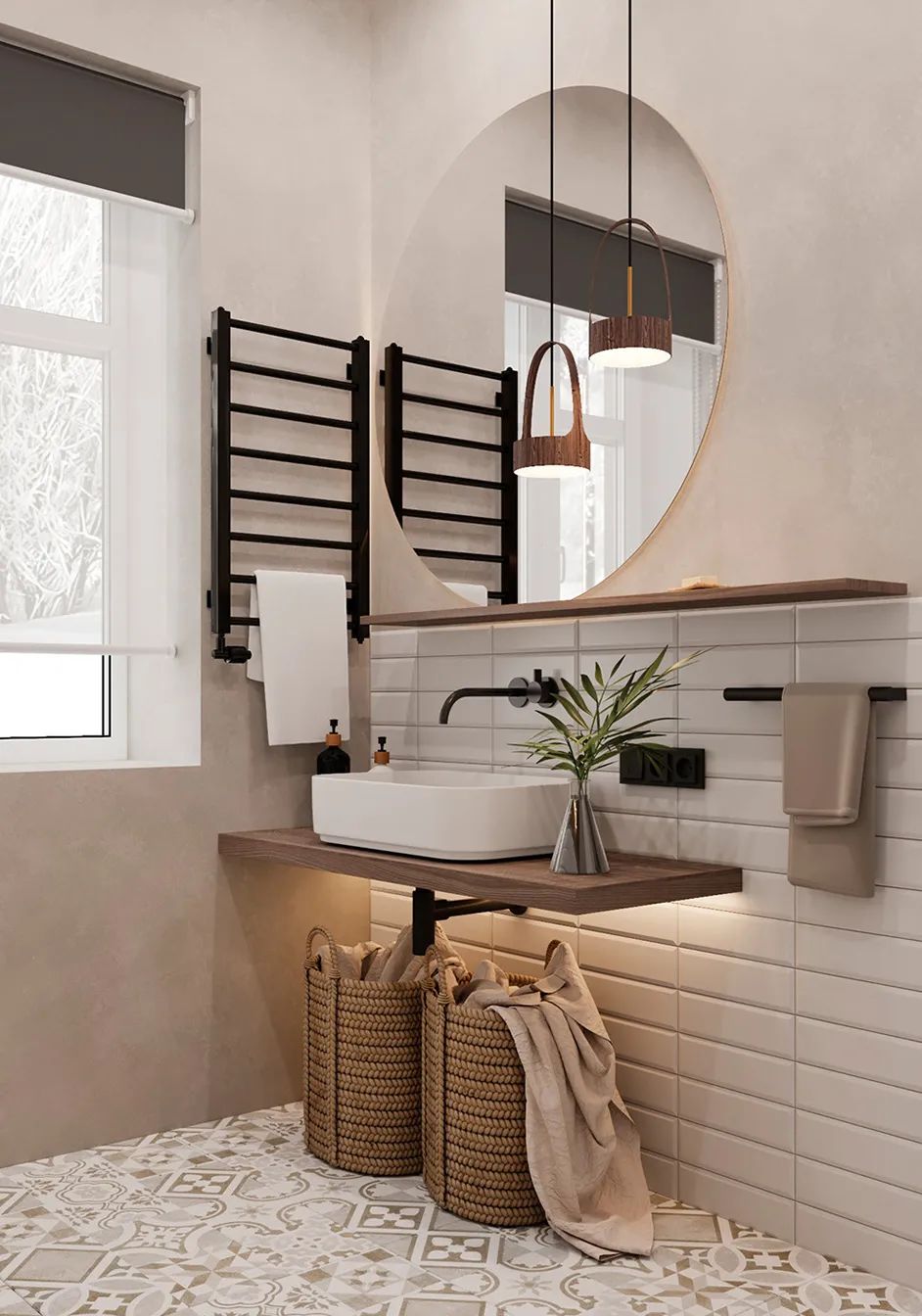 85㎡现代轻奢三居室设计丨Alexander Bocharov-72