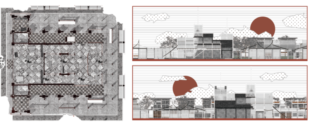 大四毕设将“一次性”建筑转化为可持续绿色社区！三类标准模块+木结构材料见证废墟建筑的再生，重建“温暖的临时家园”！-157