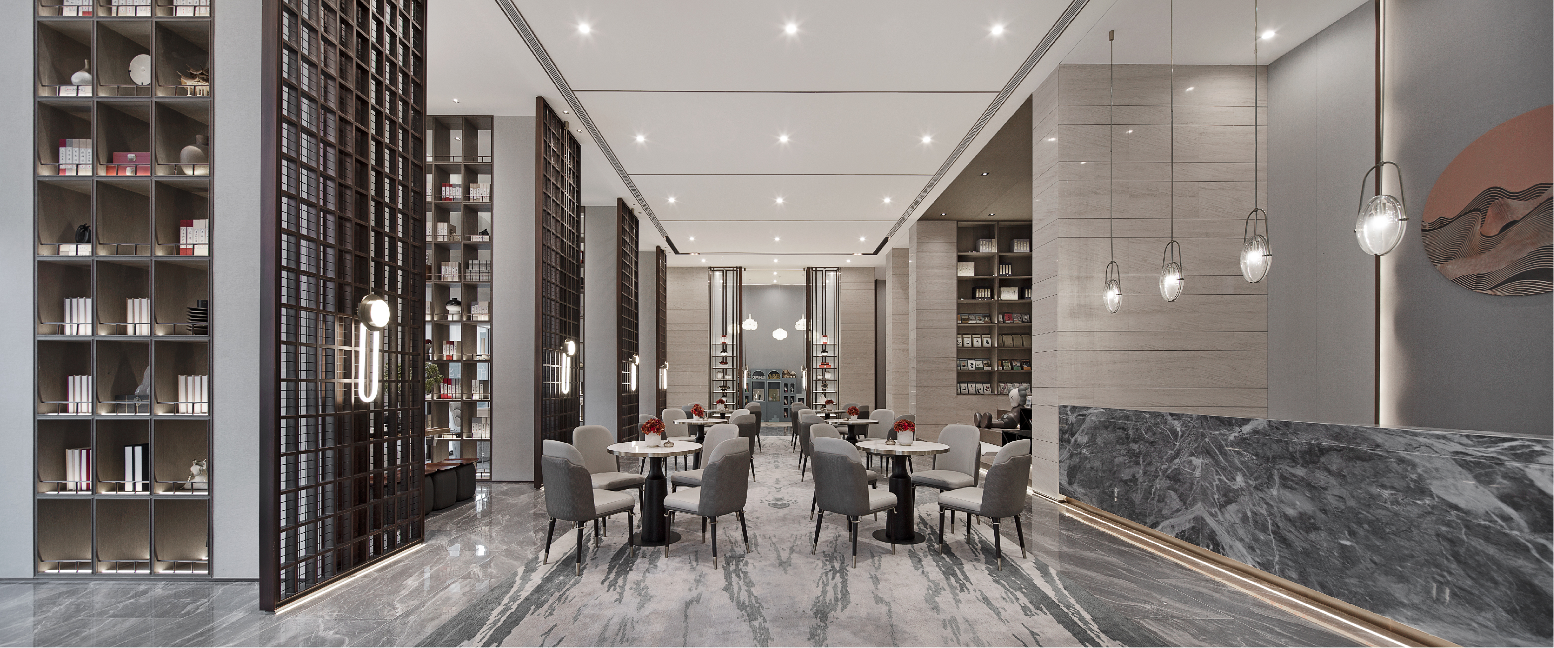 江门国樾府·销售中心丨中国江门丨观复营造,软装陈设-3