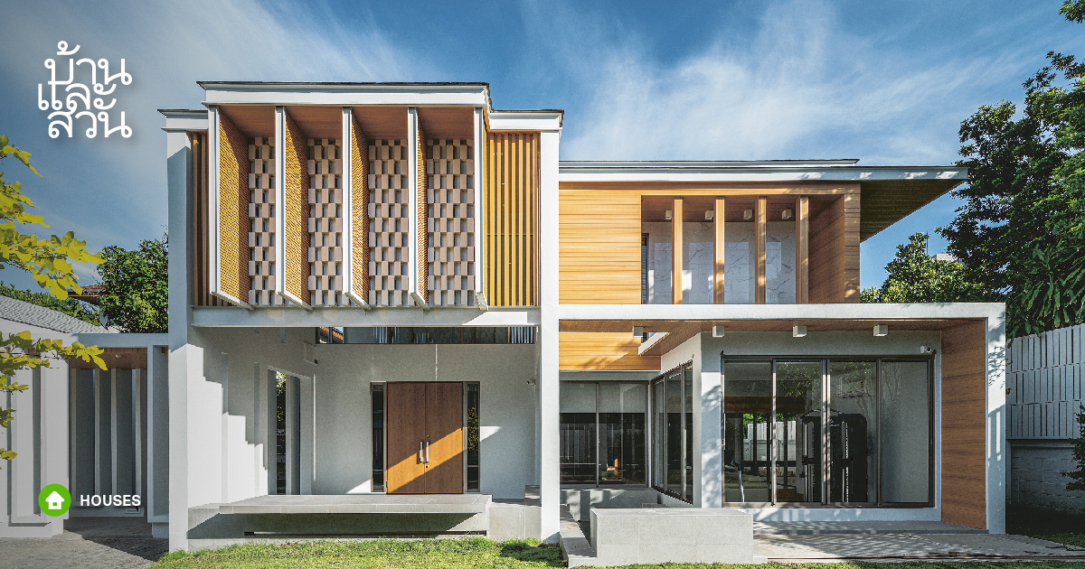 แบบบ้านโมเดิร์น FESTUS HOUSE เฉลิมฉลองความสุขผ่านสวนกลางบ้าน-26