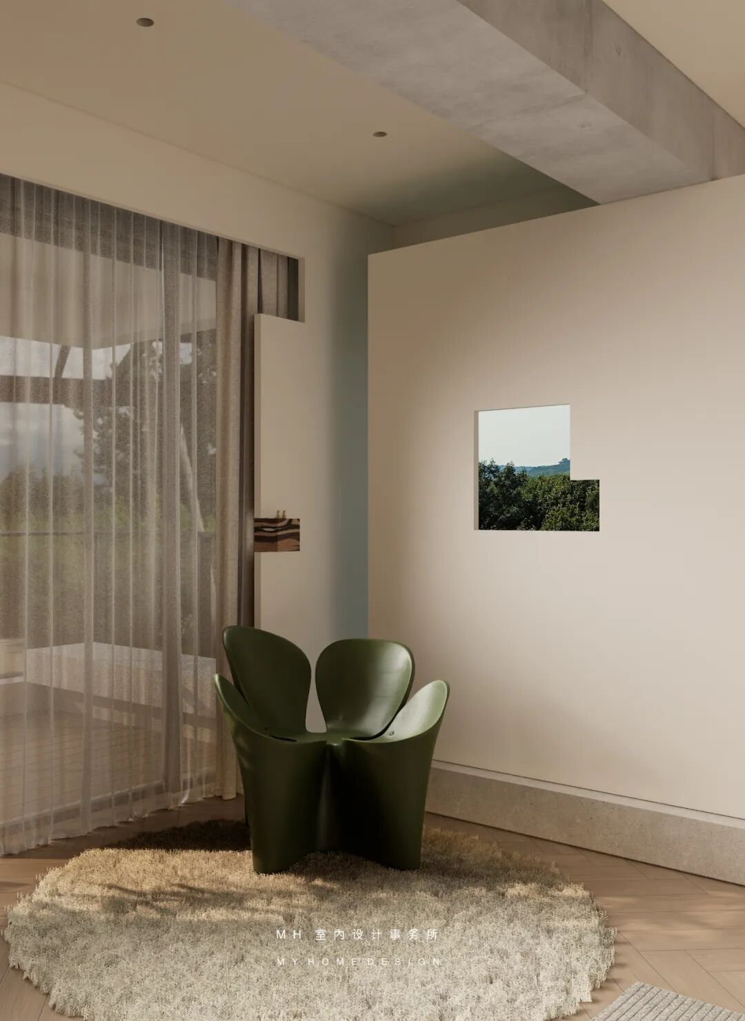 【首发】MH设计新作：自由·归属▏当代豪宅的极简艺术，让生活更有腔调-46