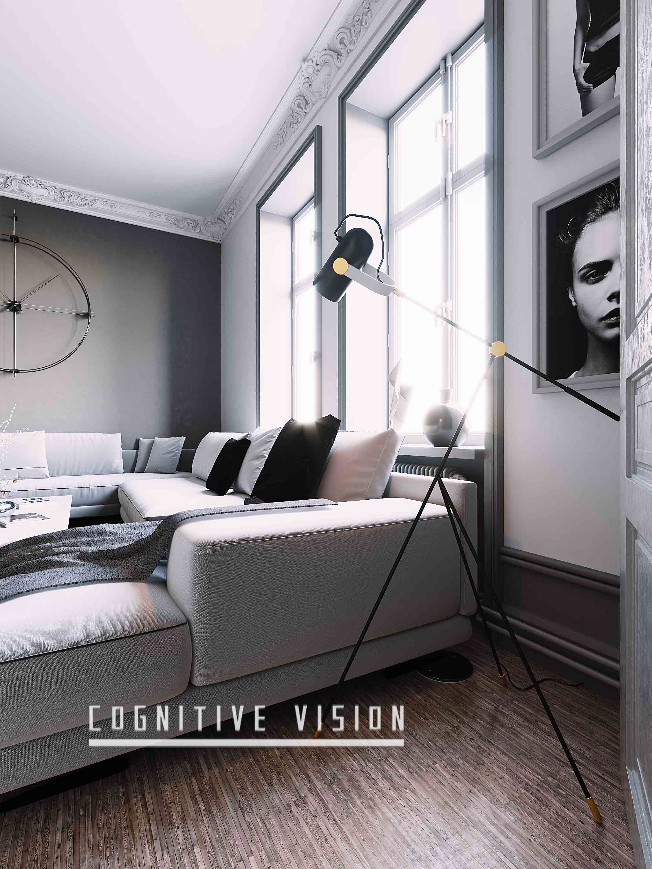 小户型设计典范 | 简约色彩带动空间节奏-13