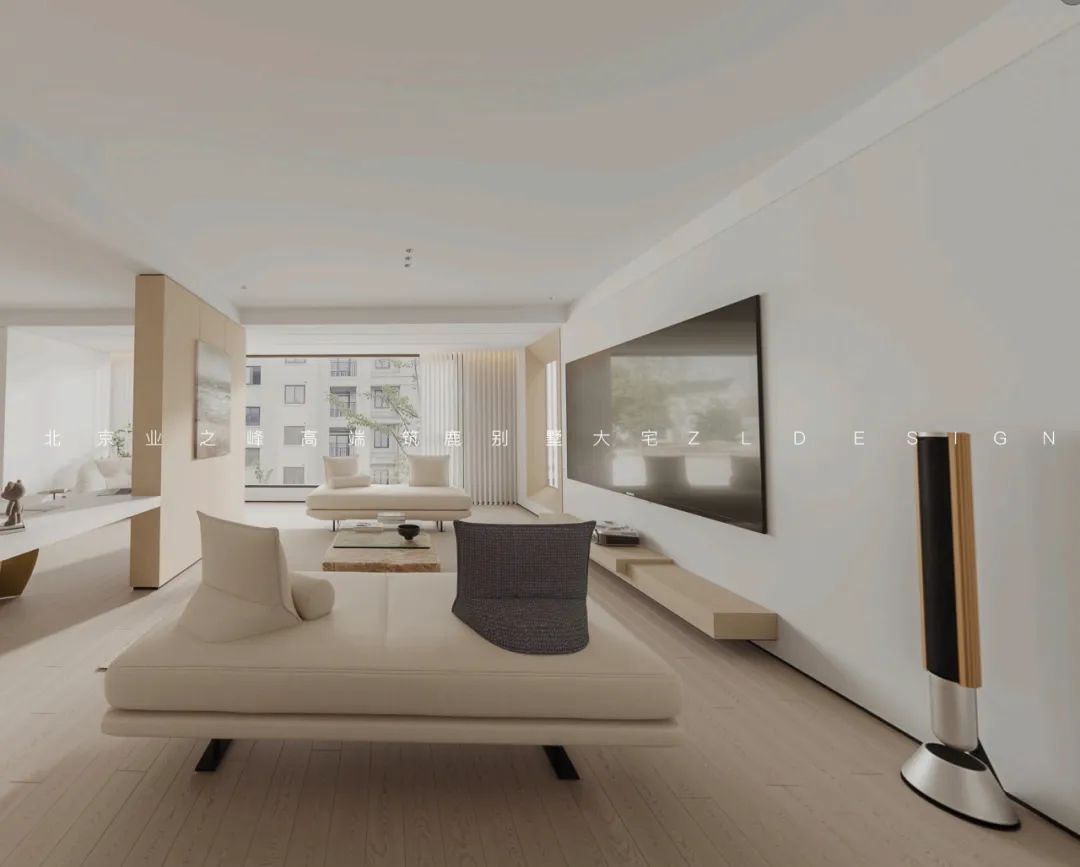 奶油色温柔治愈家居丨筑鹿空间设计-30