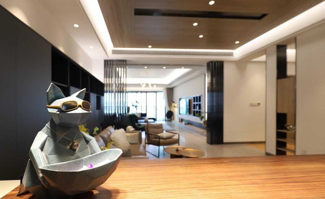 广州轻奢北欧风大户型设计,多元素空间利用-72