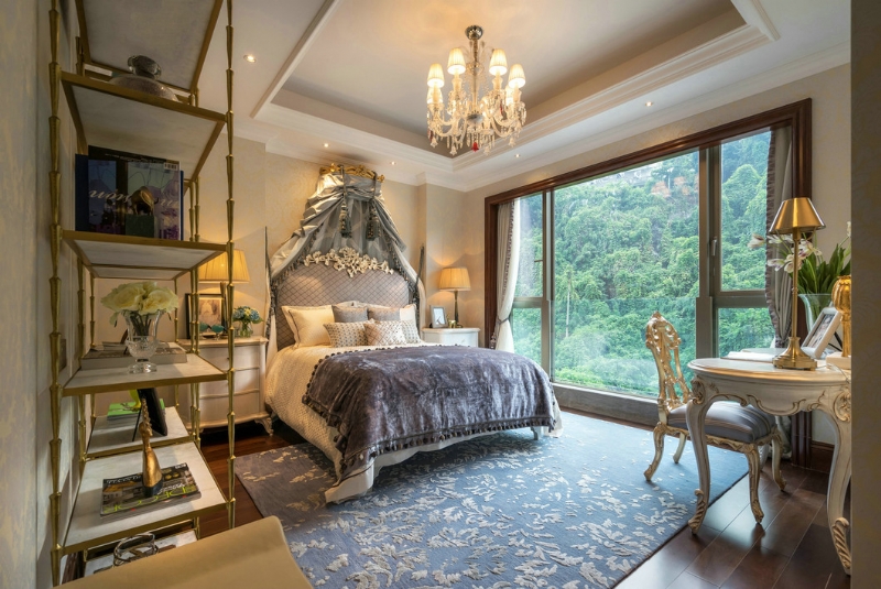 加拿大戴维国际设计——东原1891·印长江样板房-13