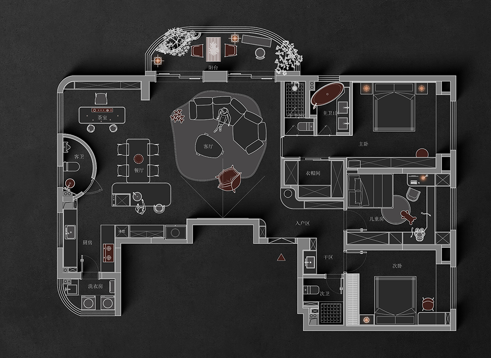 大平层丨中国济南丨以志盛视-71