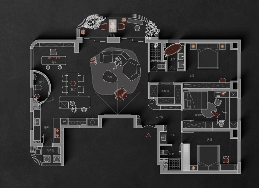 大平层丨中国济南丨以志盛视-71