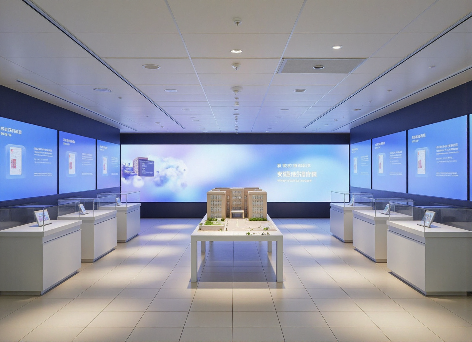 一些办公室会议室展示空间-2