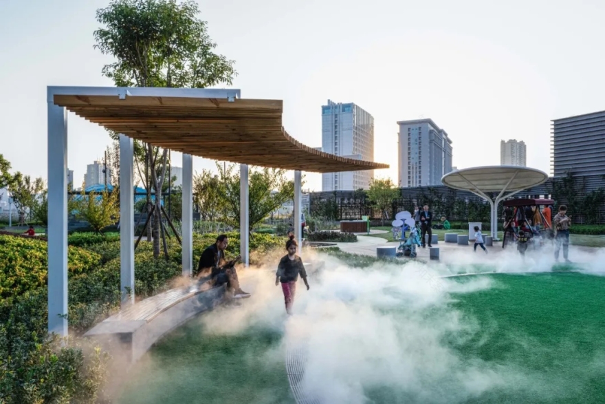 武汉天地壹方北馆周围景观-14