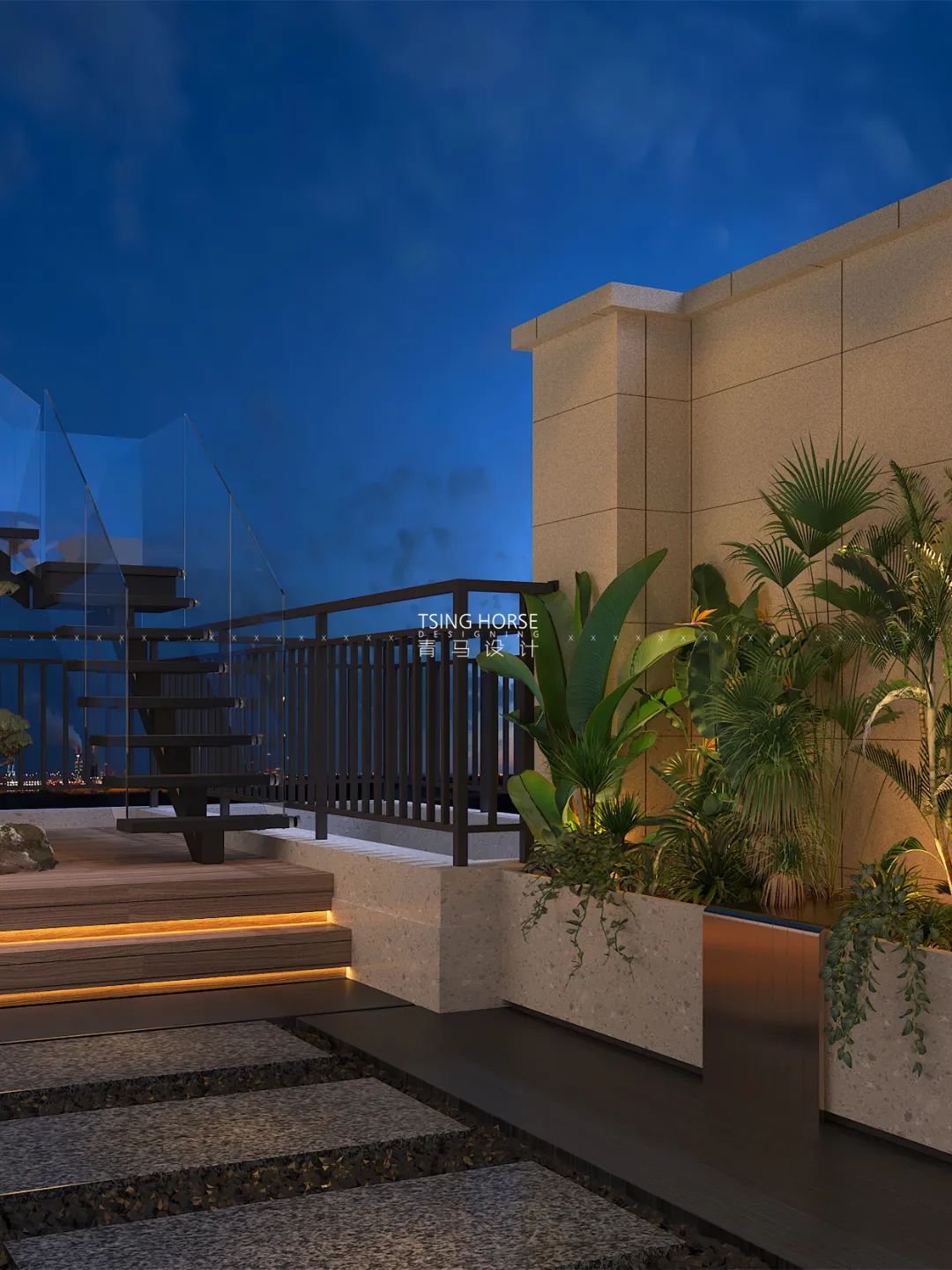 龙湖源著 350㎡现代简约生活空间丨王清玉设计团队-32