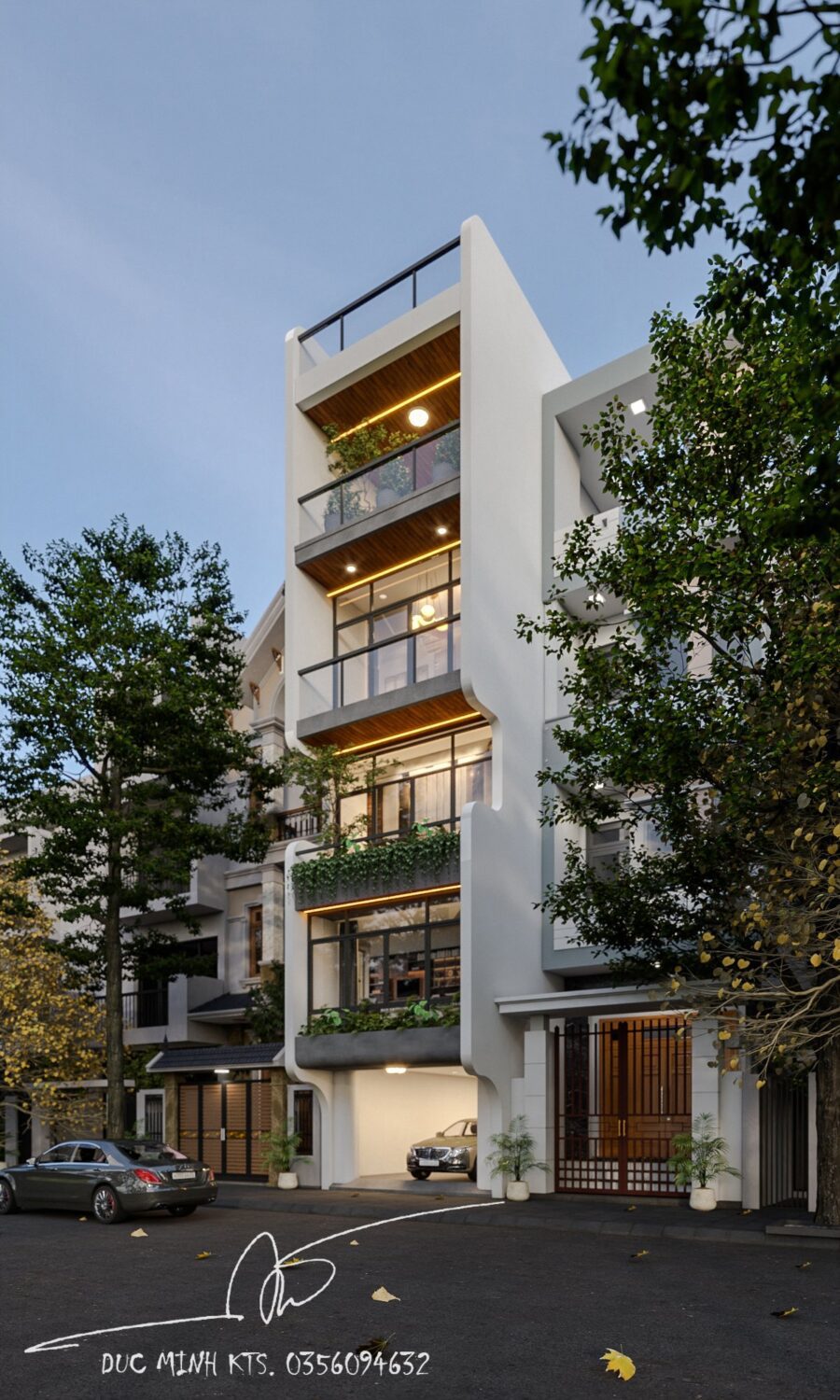 免费的SketchUp房屋外部模型丨Do Duc Minh-6