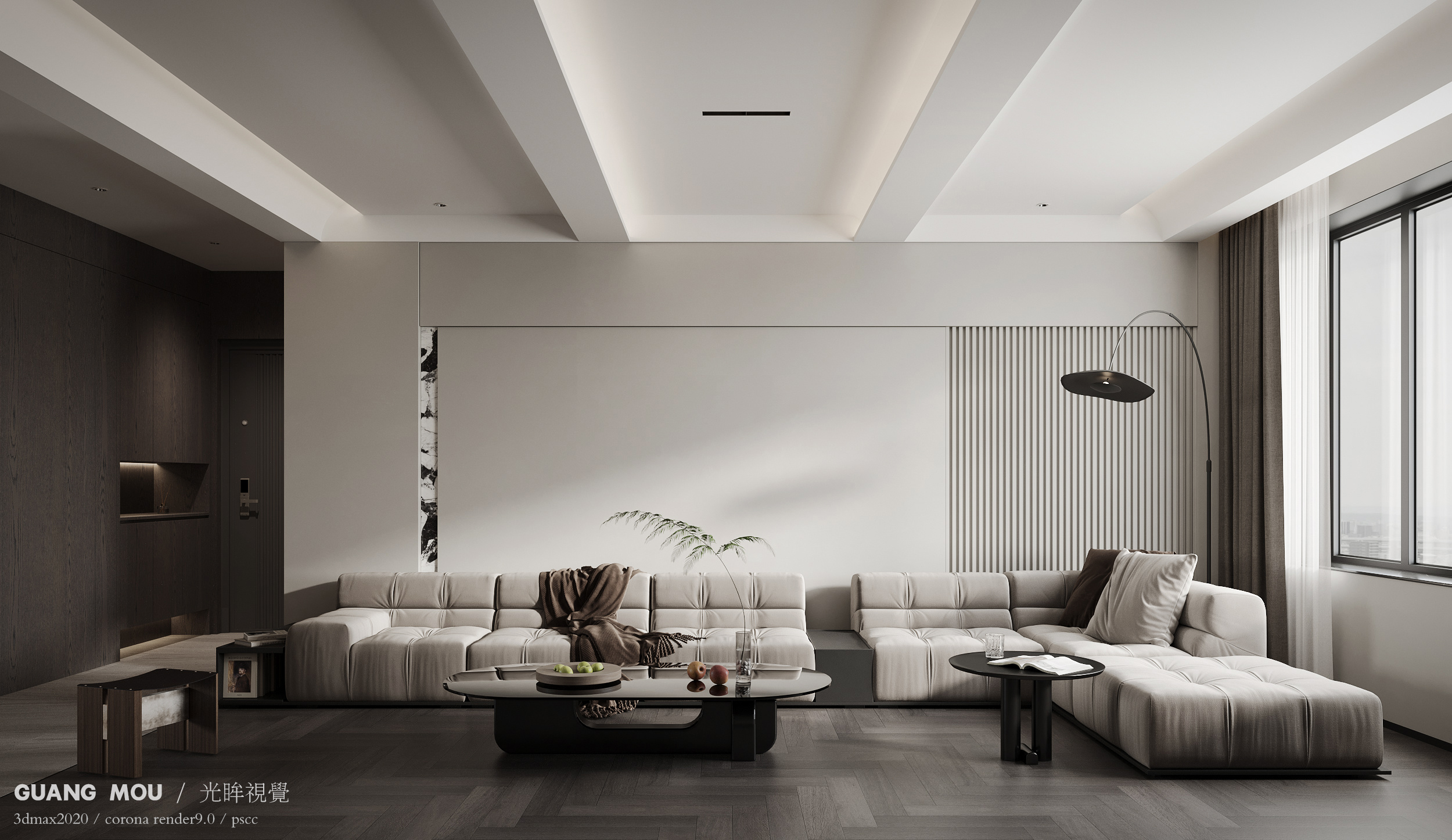 现代家具渲染丨光眸视觉表现-2