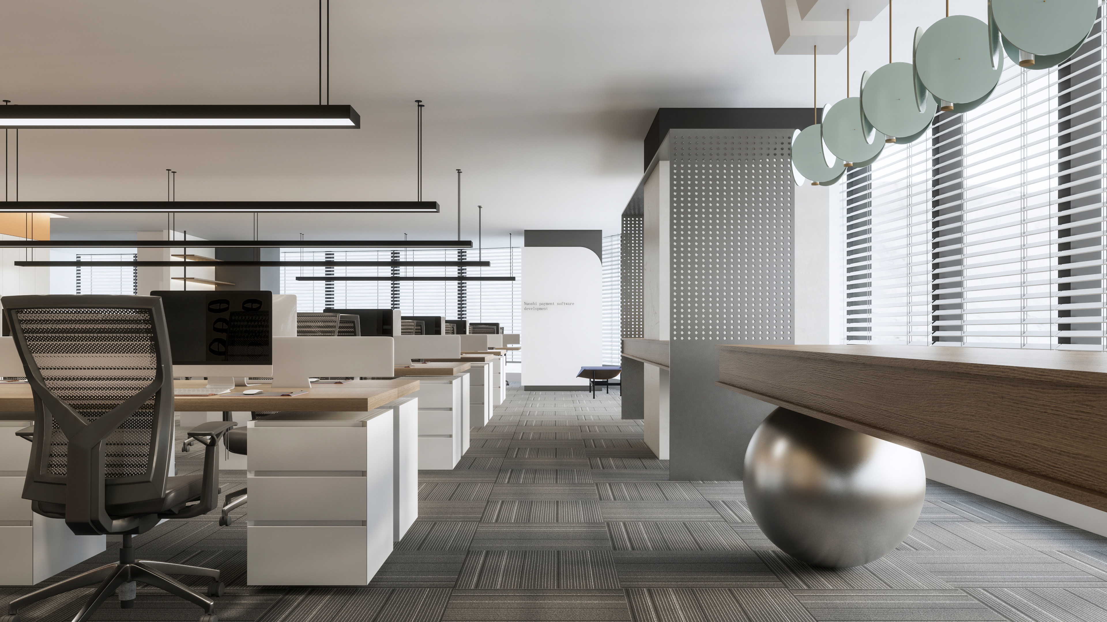 设计事务所  诺仕科技办公空间，方圆之间·别具洞见-6