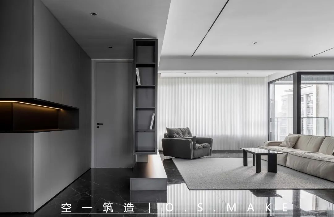 现代极简之家丨中国重庆丨空一筑造-53