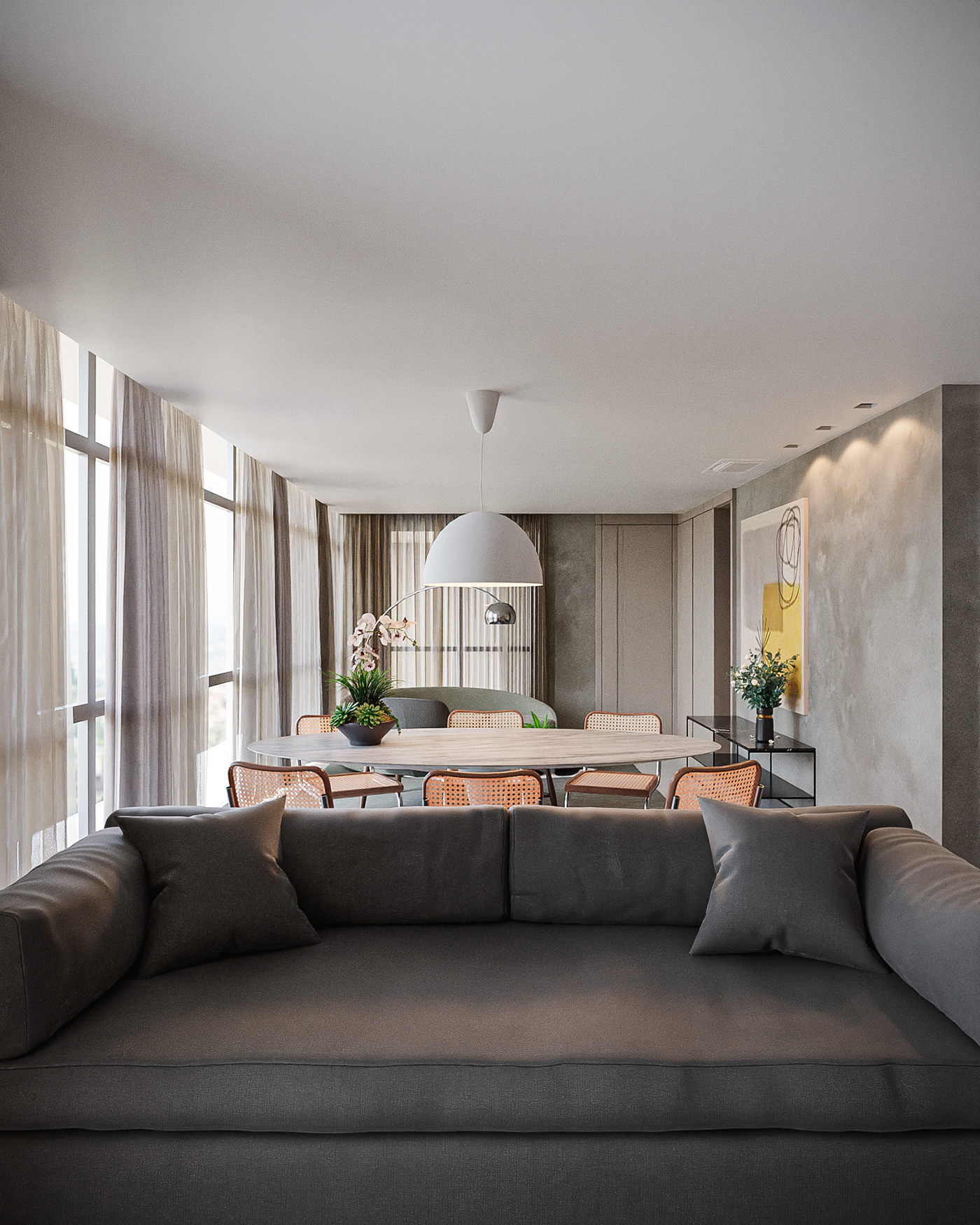 巴西奢华公寓设计丨Rachel Naves-0