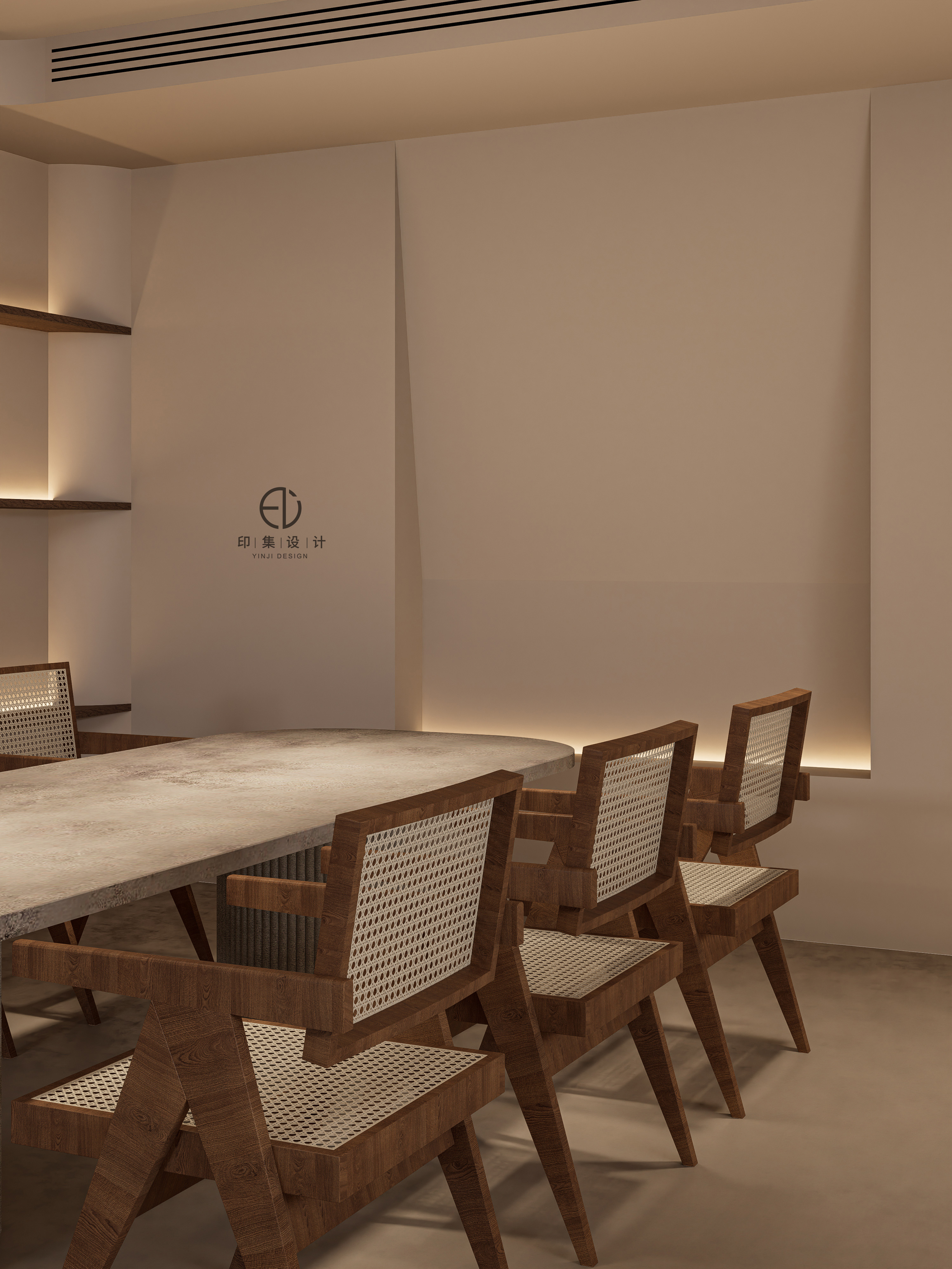 153㎡侘寂风|温和从容，岁月静好-8