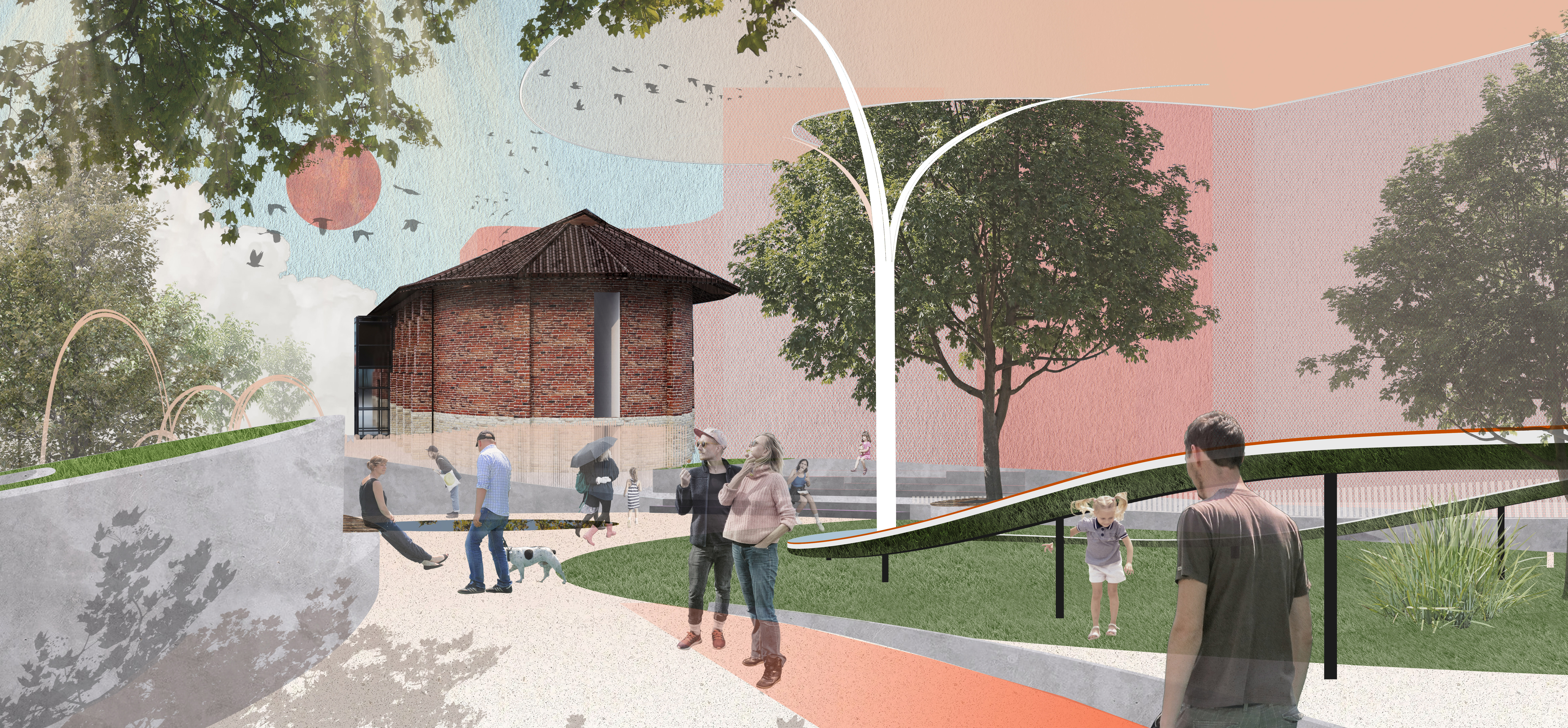 长沙市粮一库改造与再利用设计丨中国长沙丨湖南师范大学美术学院环境艺术专业-22