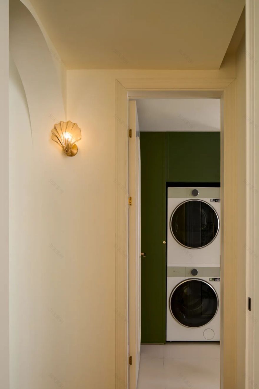 如愿实景|岭秀名苑51㎡,在白与绿之间写下一首有关家的舒缓诗篇-49