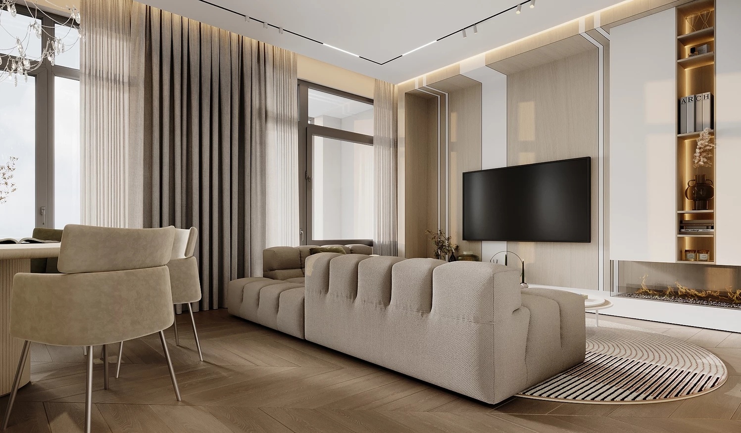 乌克兰基辅44㎡小空间公寓设计-10