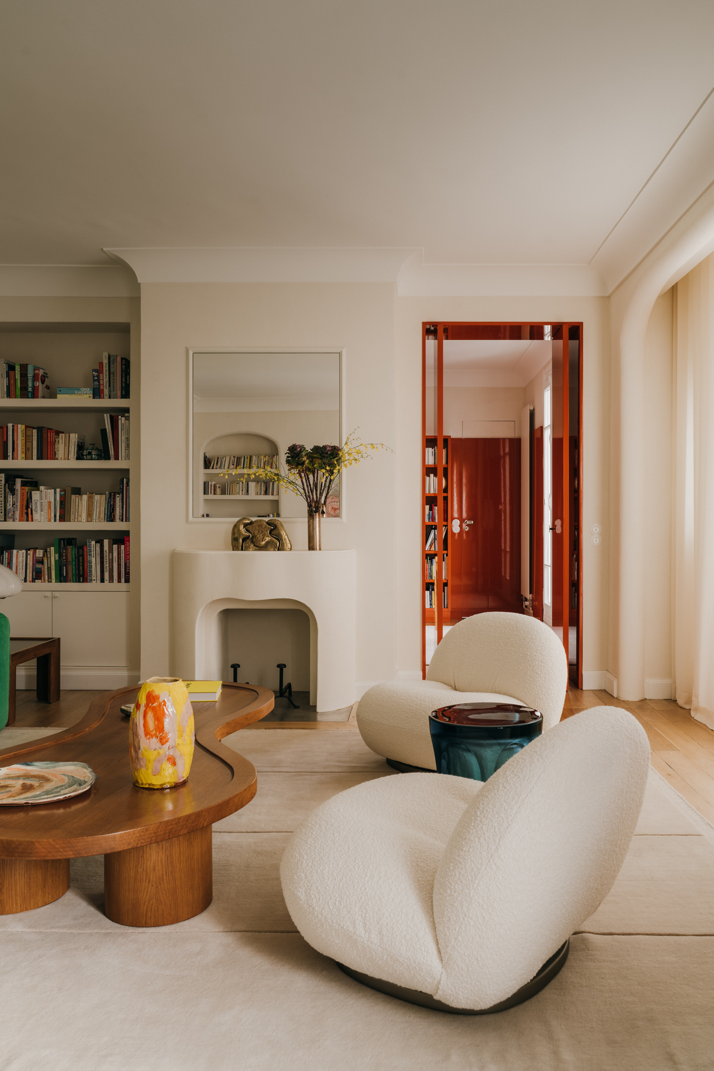 Eclectic Elegance: Turenne Apartment in Paris by Alicia Luxem.-39