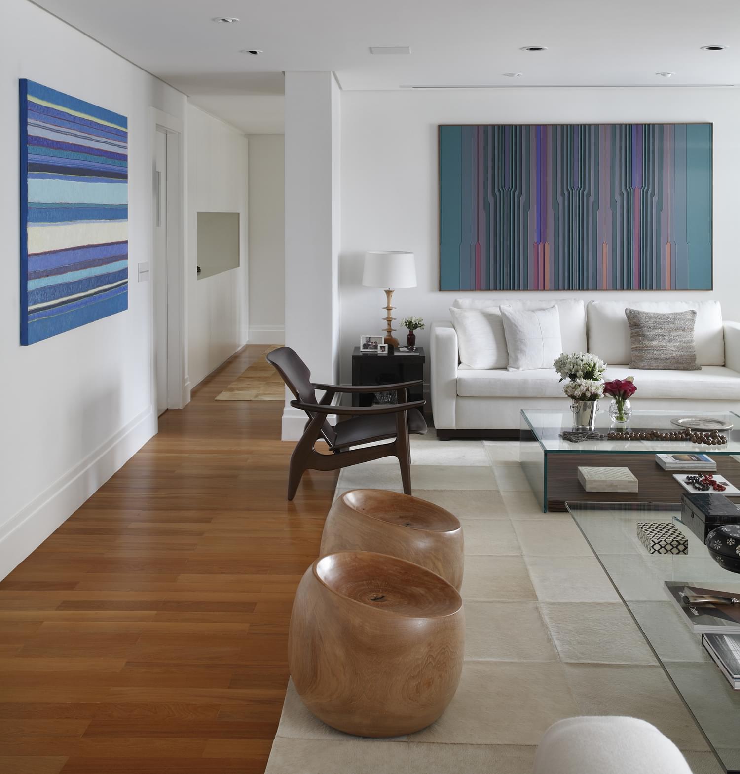 巴西 SP 公寓 | 现代木质设计，强调功能与舒适-2