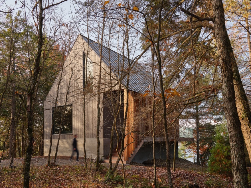 山坡上的Bunkie住宅丨加拿大丨Dubbeldam Architecture Design-14