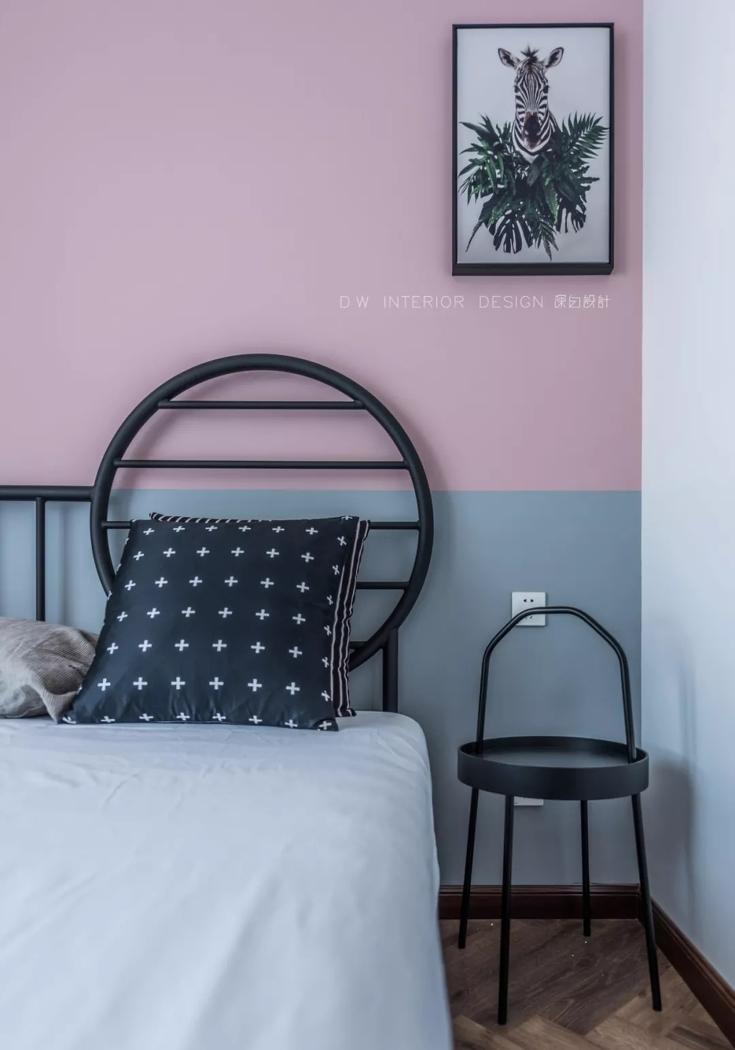 90 后婚房爆改,简约灰色调中的活力与诗意-32