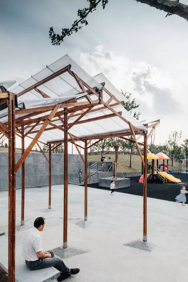 上海滨江爱特公园凉亭-40