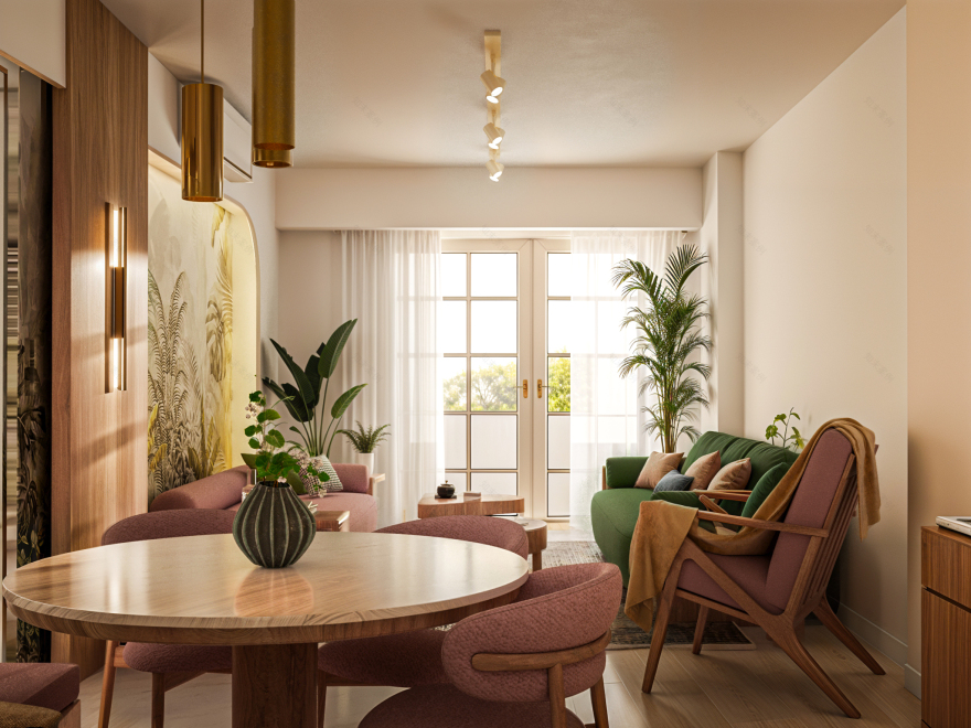 开放空间室内设计丨Sarmad Studio-18