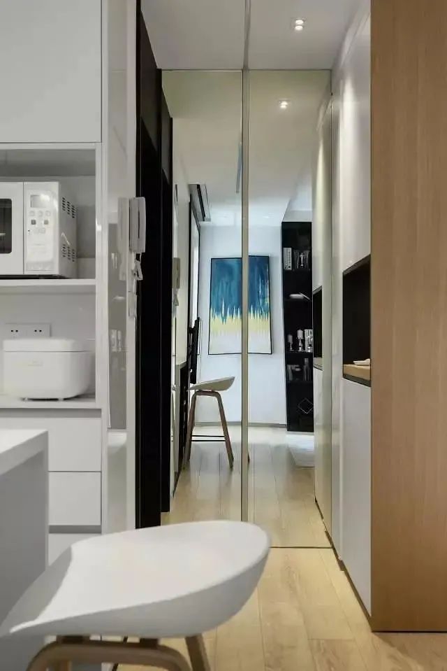 上海静安 60㎡两居室“剪刀手”式改造 | 空间焕发新生-50