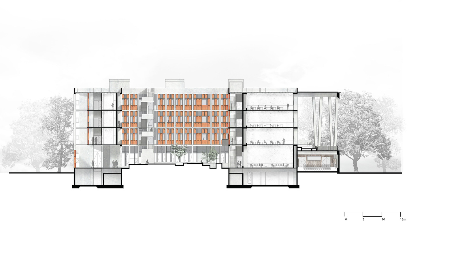 印度艾哈迈达巴德大学工程技术学院丨vir.mueller architects-26