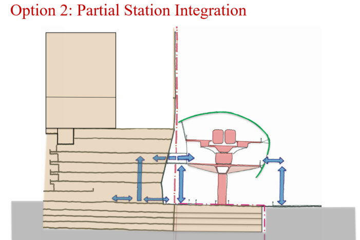 再现地铁穿楼景致：化龙桥站重庆陆海国际中心TOD-55