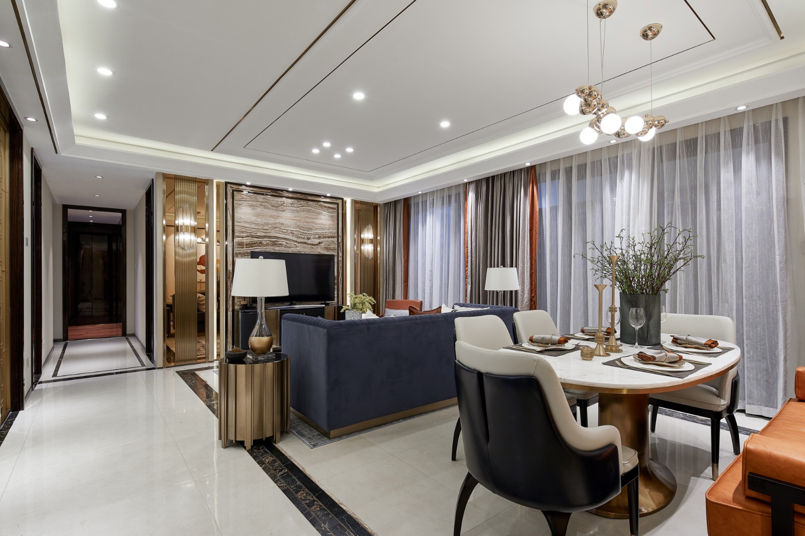 郑州康桥·香溪郡三五号院  臻品空间设计-43