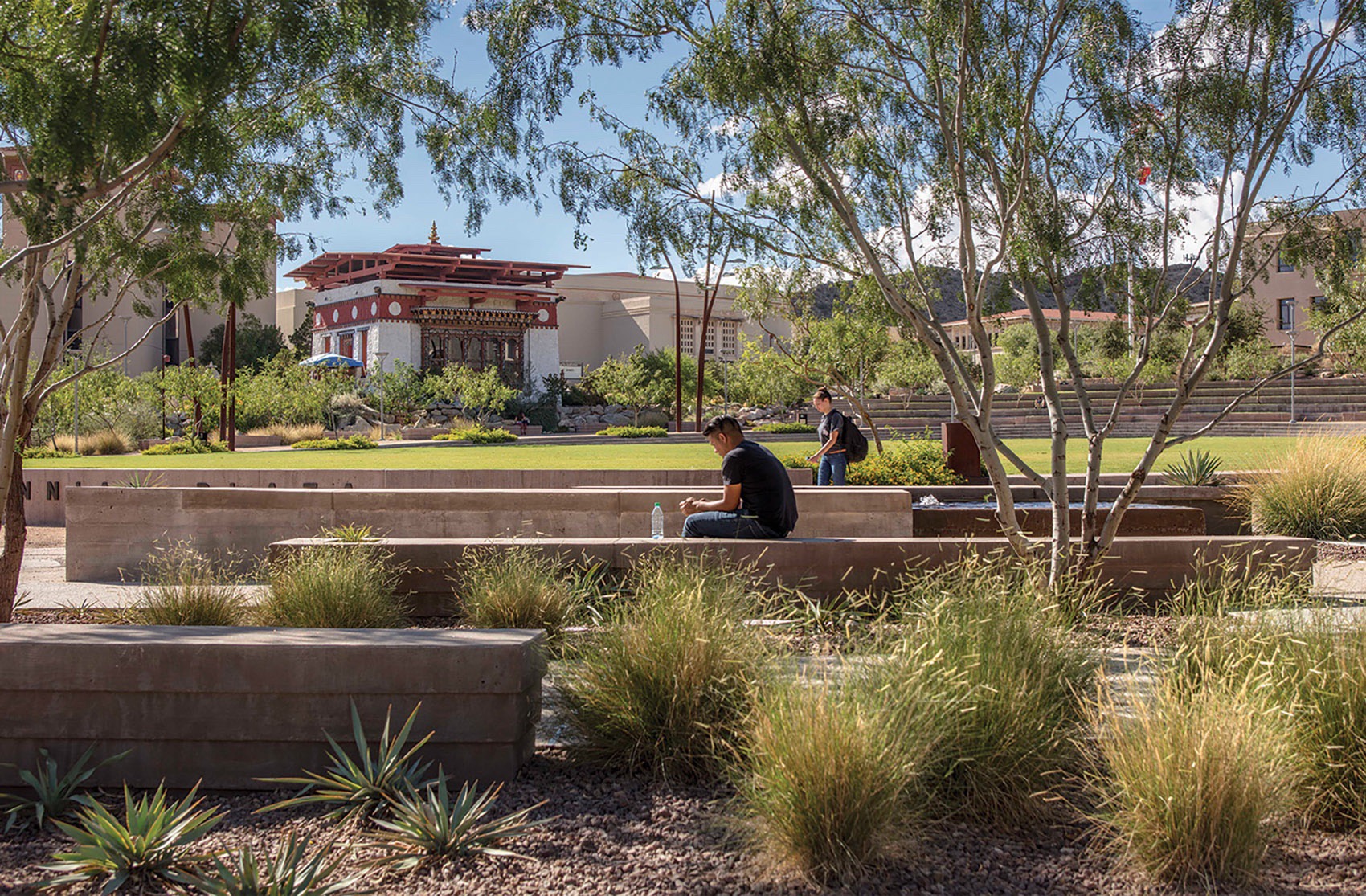 德克萨斯大学埃尔帕索分校改造丨美国埃尔帕索丨Ten Eyck Landscape Architects,Inc-21