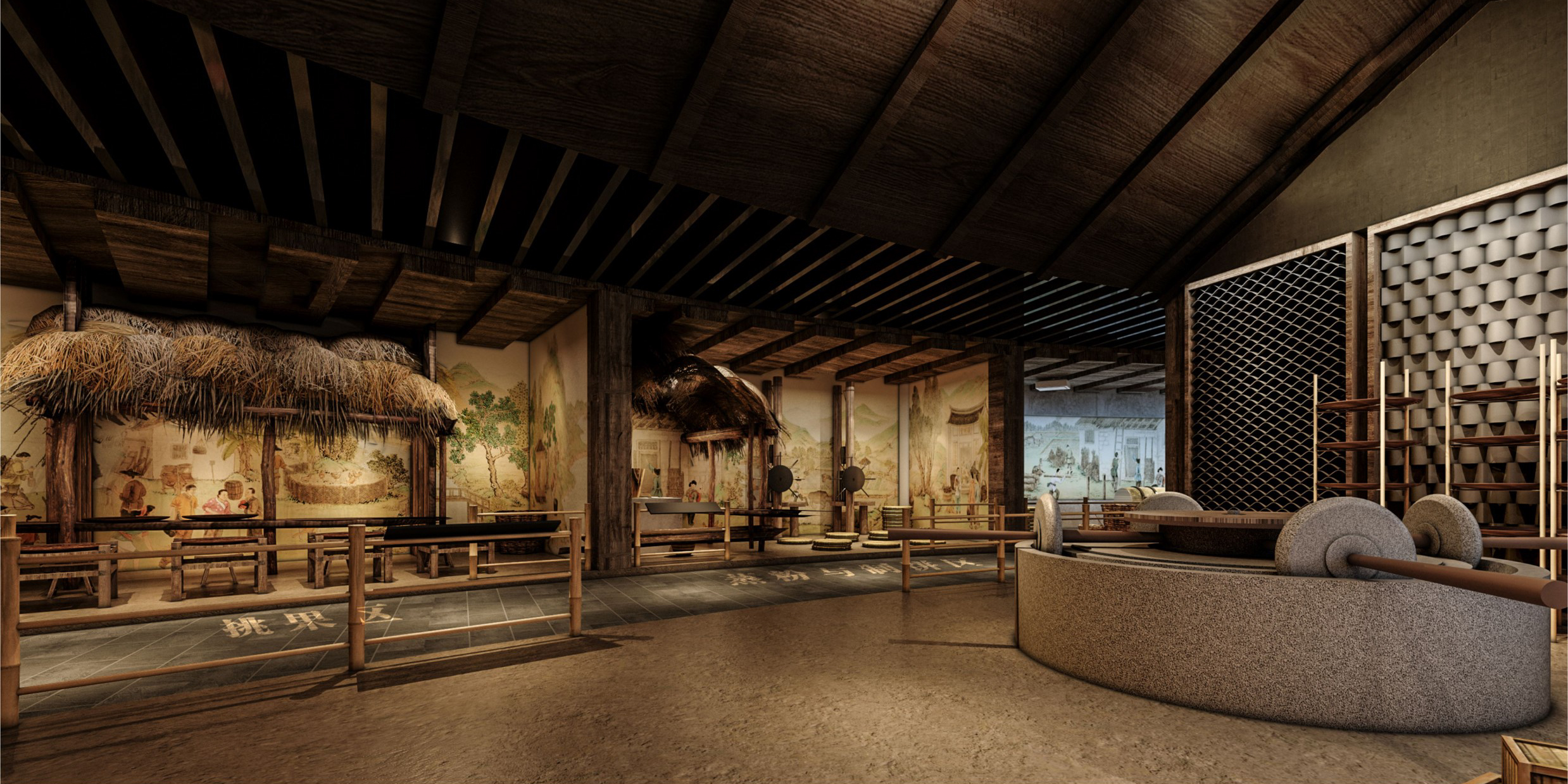 祁阳油茶博物馆体验区（二）2022年 设计施工-1