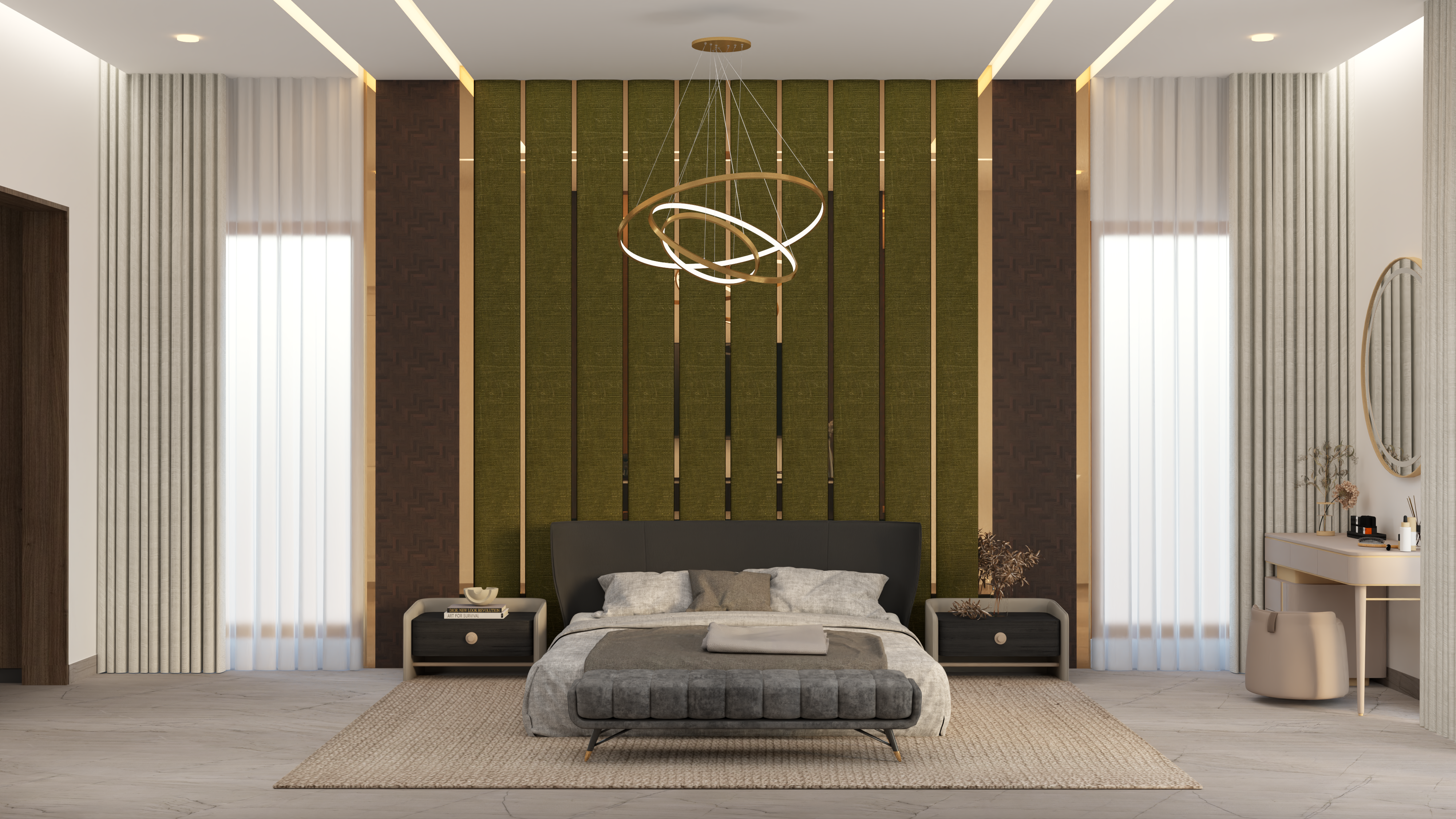 MR.SHAJAHAN RESIDENCE - BEDROOM'S-0