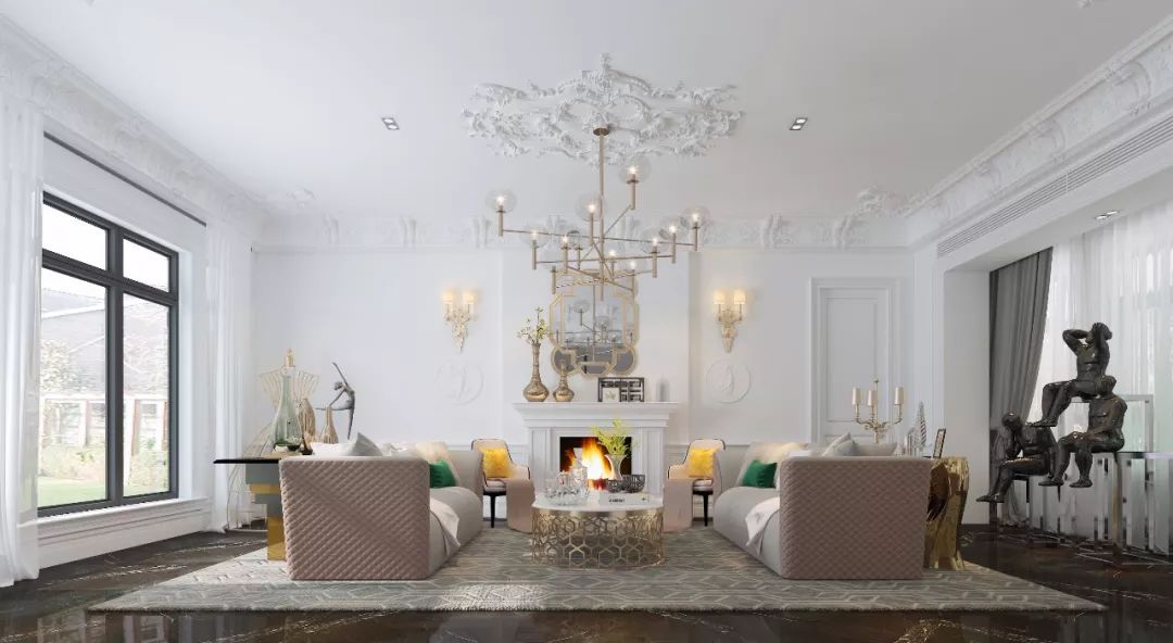 新美式风格家居设计丨中国石家庄丨恒典设计-30