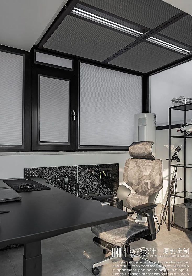 轻颜现代美式,温馨三人居-22